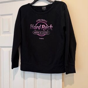 Hard Rock Cafe Sweatshirt Sz S Tampa Florida Seminole Resort